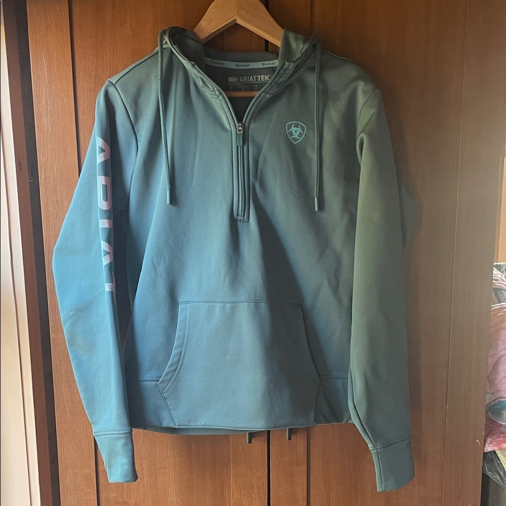 Ariat Zip-Up Green Sweater